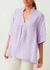 Bergfabel Short Sleeve Vera Shirt In Lavendar In Purple