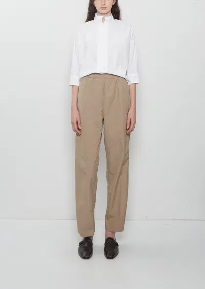 Bergfabel Silvy Cotton Pants In Camel