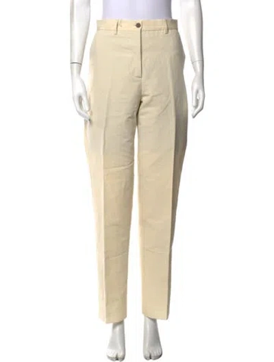 Pre-owned Bergfabel Straight Leg Pants In Neutrals