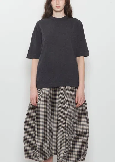 Bergfabel Tilo Wool Cashmere Tee In Gray