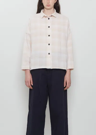 Bergfabel Tina Wool Cashmere Shirt In Multi