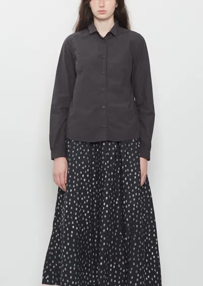 Bergfabel Tyrol Cotton Shirt In Asfalto