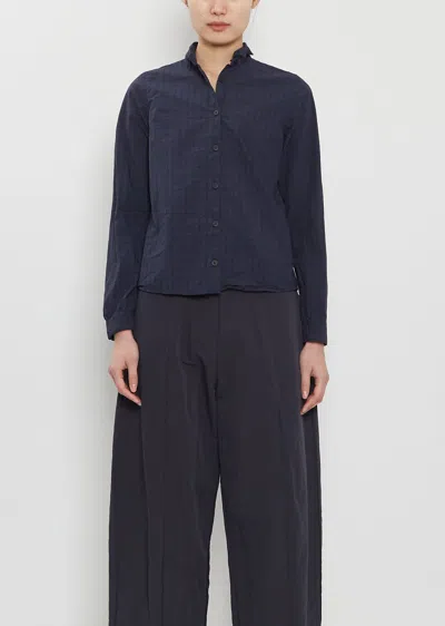Bergfabel Tyrol Cotton Shirt In Blue
