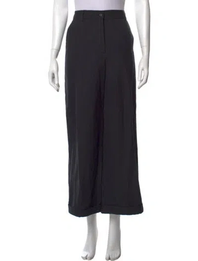 Pre-owned Bergfabel Wide Leg Pants W/ Tags In Black