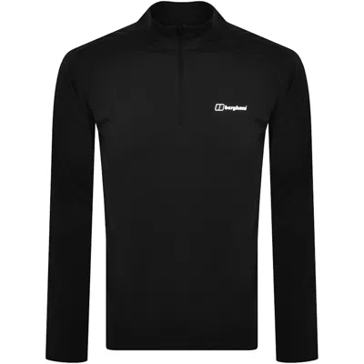 Berghaus 24/7 Tech Half Zip T Shirt Black