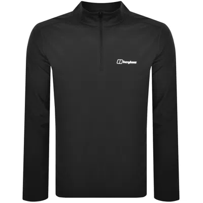 Berghaus 24/7 Tech Half Zip T Shirt Black