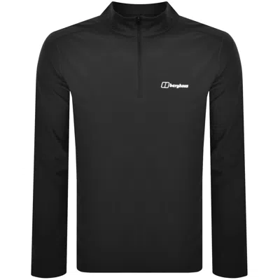 Berghaus 24/7 Tech Half Zip T Shirt Black