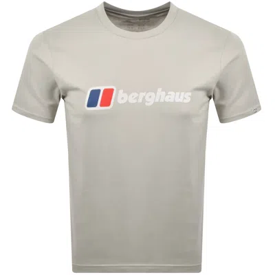 Berghaus Class Xl Logo T Shirt Light Grey In Gray