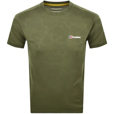 Berghaus Dawdon Tech T Shirt Green