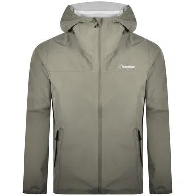 Berghaus Deluge Pro 3.0 Hooded Jacket Grey In Green