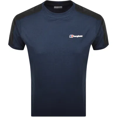 Berghaus Farndale Tech T Shirt Dark Blue