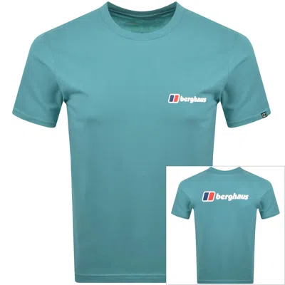 Berghaus Front And Back Logo T Shirt Blue