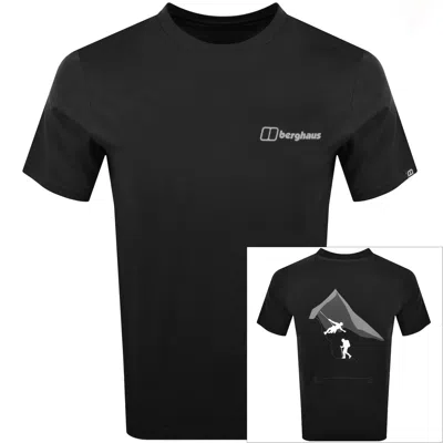 Berghaus Grappled Logo T Shirt Black