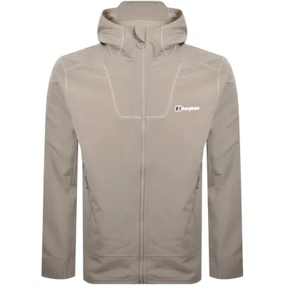 Berghaus Greenbank Hooded Jacket Grey In Brown