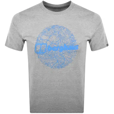 Berghaus Map Of The Moon T Shirt Grey In Gray