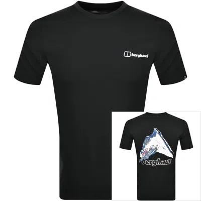 Berghaus Mountain Art T Shirt Black