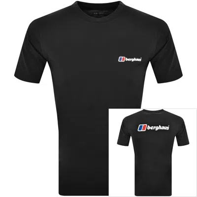 Berghaus Organic Logo T Shirt Black