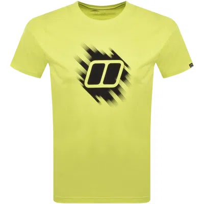 Berghaus Sketched Blocks T Shirt Yellow