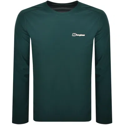 Berghaus Tech Base Long Sleeved T Shirt Green