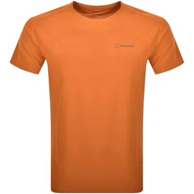 Berghaus Tech Base T Shirt Orange