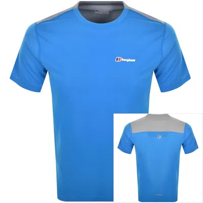 Berghaus Terrain Trek Tech T Shirt Blue