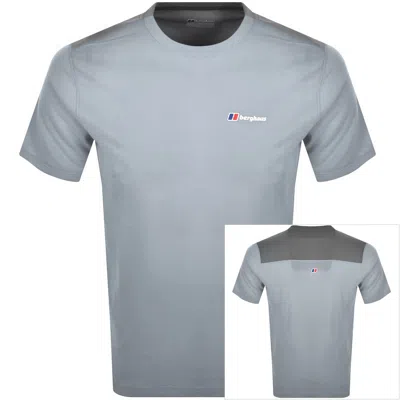 Berghaus Terrain Trek Tech T Shirt Grey In Gray