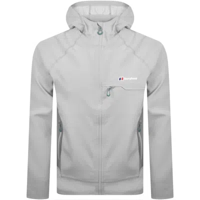 Berghaus Wavertree Hooded Jacket Light Grey In Gray