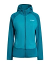 Berghaus Woman Sweatshirt Deep Teal Size Xl Polyester, Lyocell In Blue