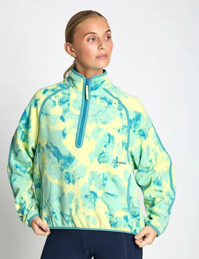 Berghaus Women's Bamburgh Half Zip Fleece In Blue