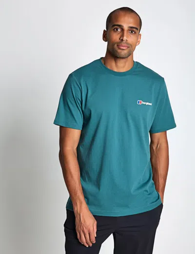 Berghaus Women's  Class Logo Tee In Blue