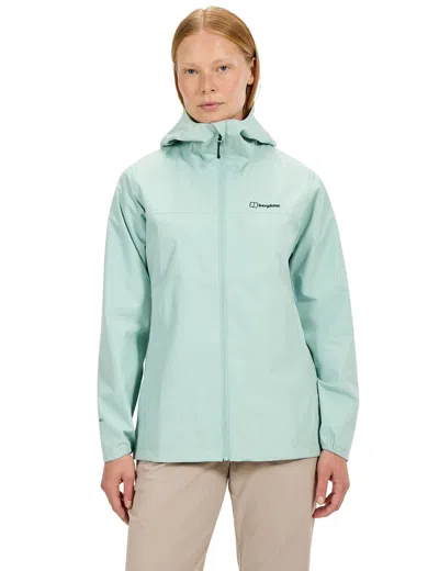 Berghaus Women's Deluge Pro 3.0 Waterproof Jacket In Green