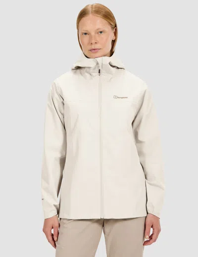 Berghaus Women's Deluge Pro 3.0 Waterproof Jacket In Neutral