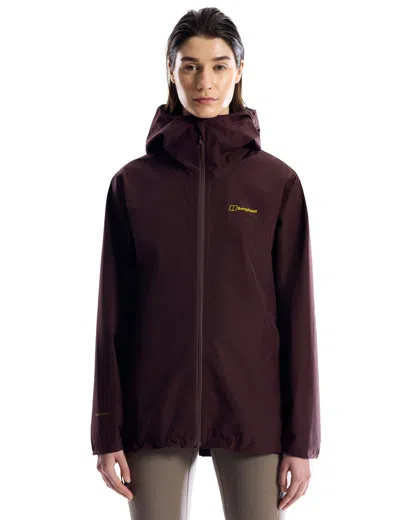 Berghaus Women's Deluge Pro 3.0 Waterproof Jacket In Purple