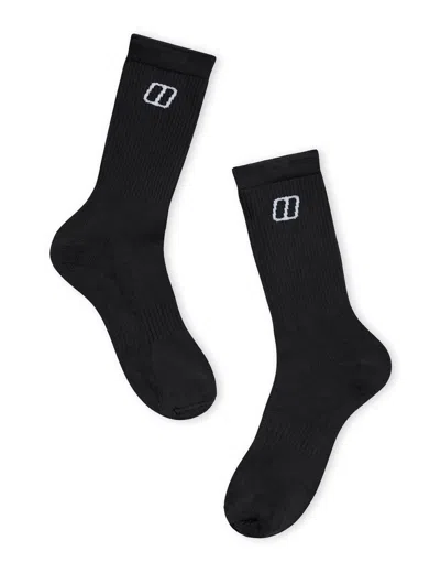 Berghaus Women's Everyday Sock 3pk In Black