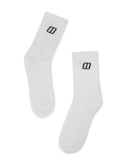 Berghaus Women's Everyday Sock 3pk In White