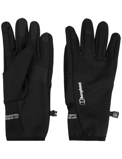 Berghaus Women's Hillmaster Windstopper Glove In Black