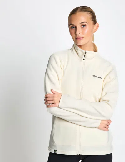 Berghaus Women's Prism 2.0 Micro Full Zip Interactive Fleece In White