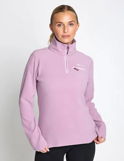 Berghaus Women's Prism 2.0 Micro Half Zip Fleece In Pink