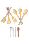 BERGHOFF BERGHOFF 10-PIECE TRAVEL FLATWARE & BAMBOO UTENSIL SET