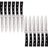 Berghoff Classico 12-piece Steakhouse Knife Set In Black