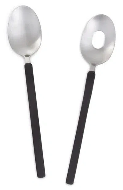 Berghoff 2-piece Salad Serving Utensils Set In Black