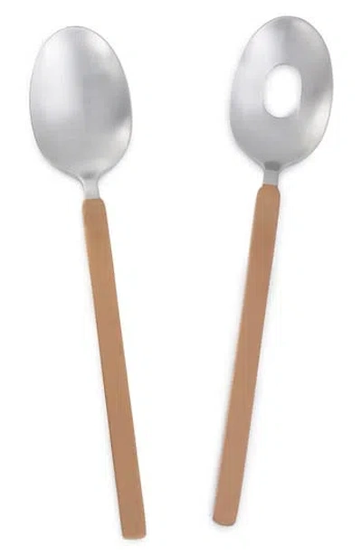 Berghoff 2-piece Salad Serving Utensils Set In Brown
