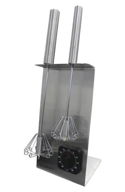 Berghoff 2-piece Whisk Set With Timer In Silver