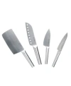 Berghoff 4-pc. Santoku Knife Set In Silver