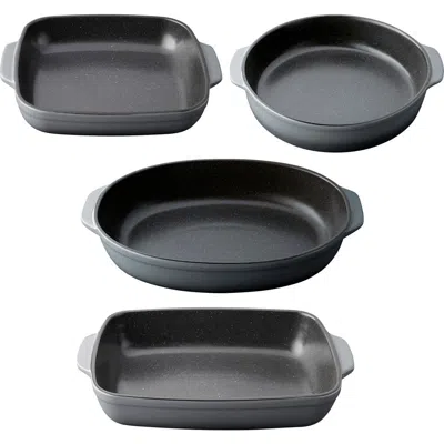 Berghoff 4-piece Assorted Baking Dish Set In Gray