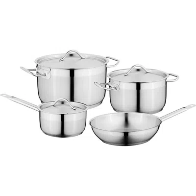 Berghoff 7-piece Cookware Set In Metallic