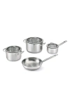 Berghoff 7-piece Downdraft Cookware Set In Silver
