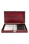Berghoff 7-piece Stainless Steel Steak Knife Set In Silver
