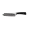 Berghoff Antigua Stainless Steel 7" Santoku Knife In Black