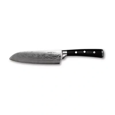 Berghoff Antigua Stainless Steel 7" Santoku Knife In Black